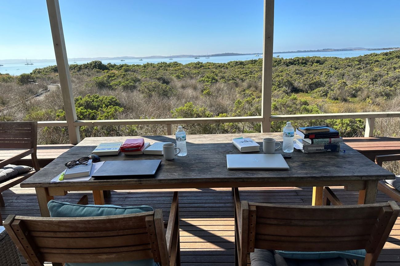 Der Arbeitsplatz von Meike und Marc Ditthardt in Australien. (Bild: zVg)