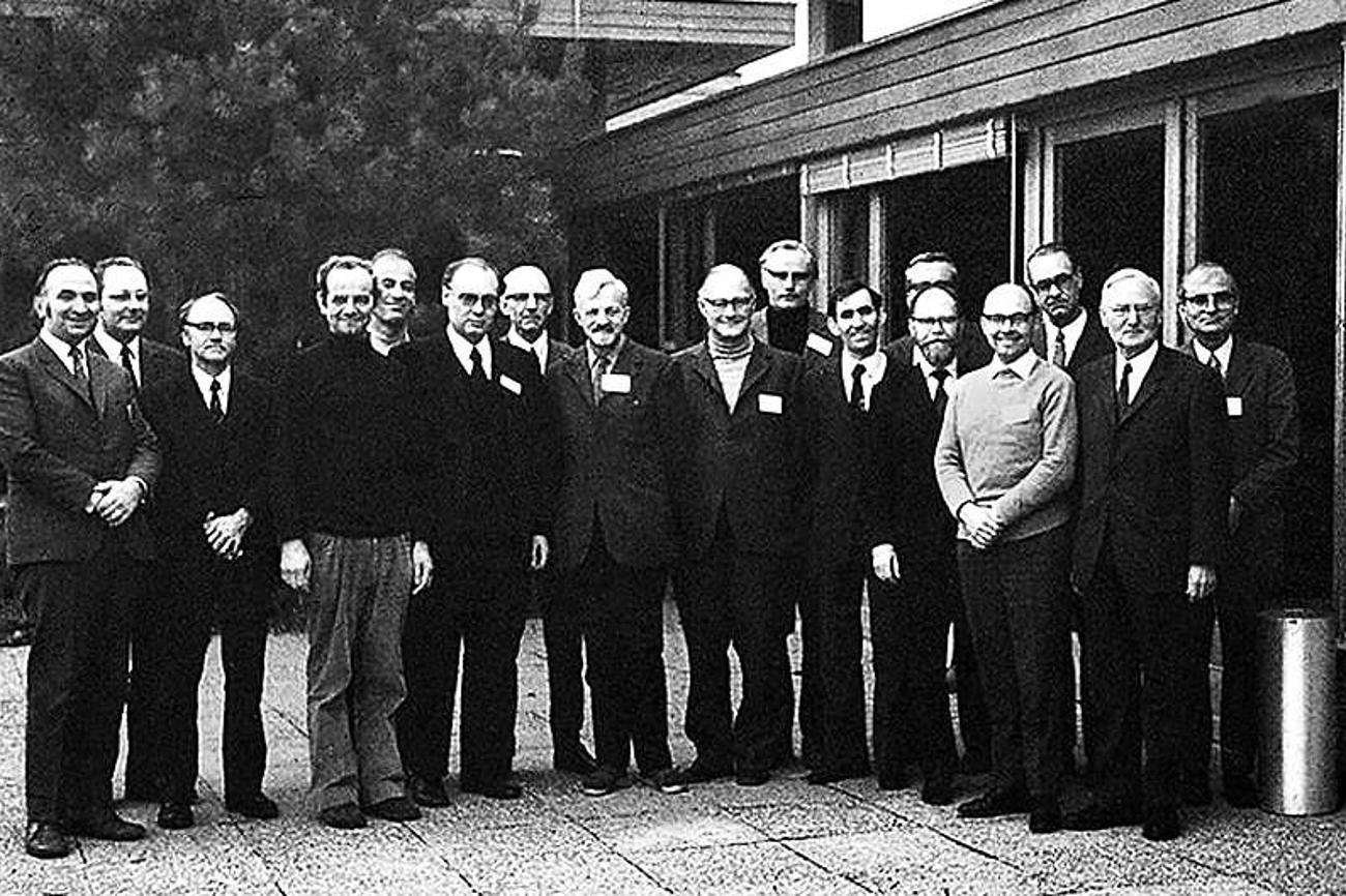Leuenberg, 1973: die «Gründerväter» der Kirchengemeinschaft. | GEKE