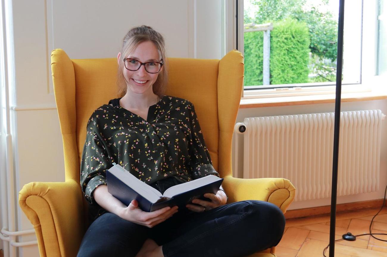 Die 26-Jährige fühlt sich wohl in ihrem neuen Zuhause.