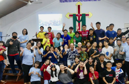 Jugendliche in Kudat - PCS