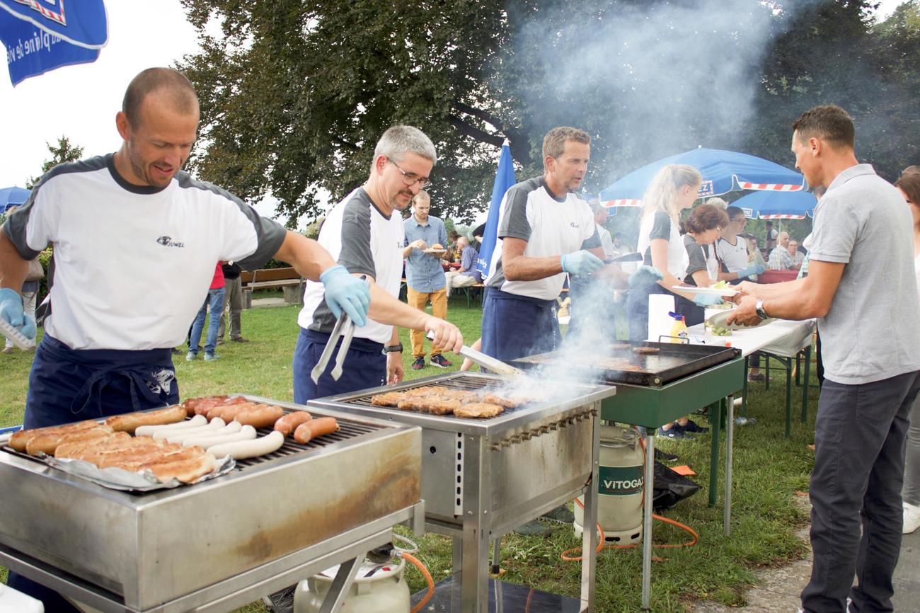 Die Devise der freiwilligen Mitarbeitenden in Berg: Den Menschen und dem Dorf dienen. (Bild: zVg)