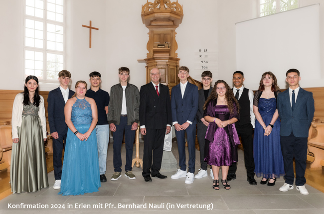 Konfirmation Erlen 2024