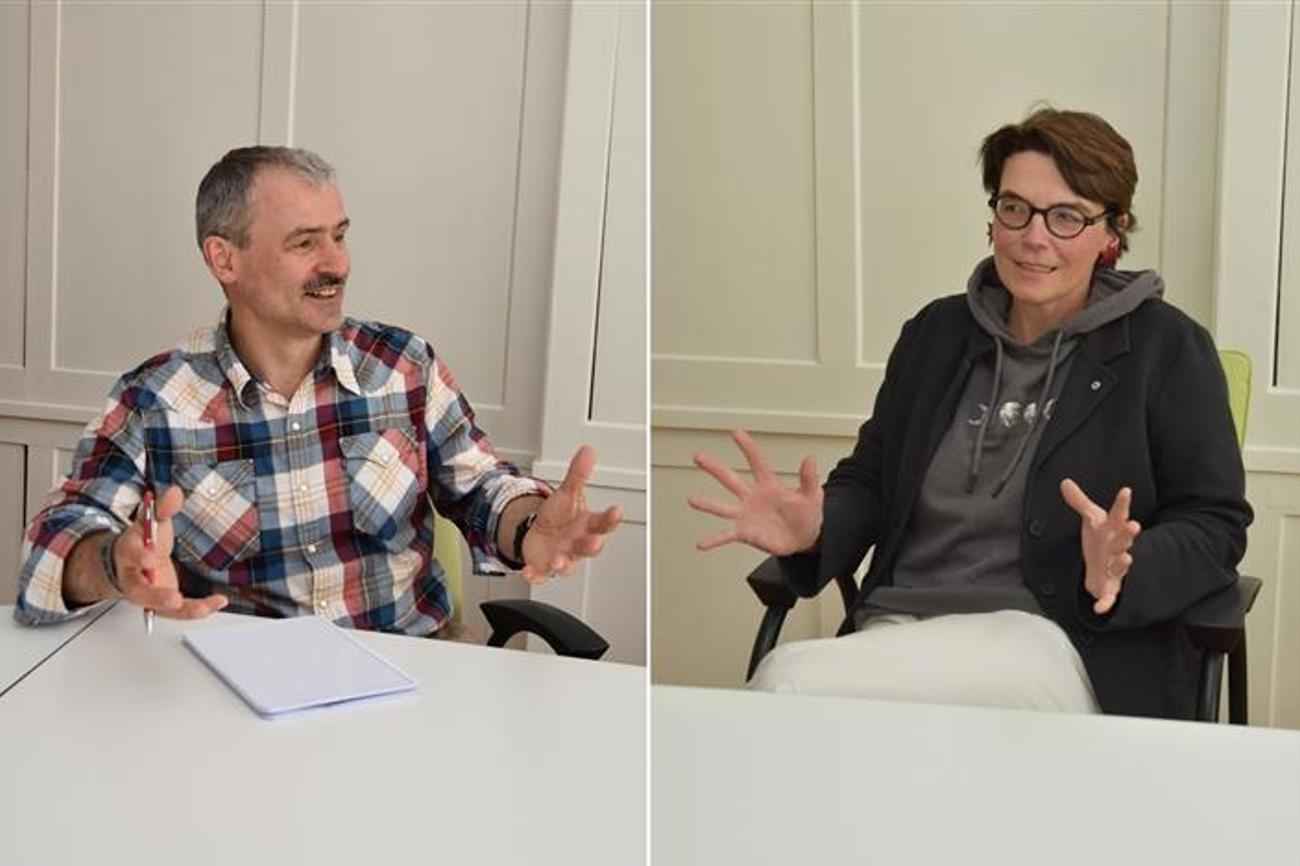 Kampfwahl um das Kirchenratspräsidium der Evangelischen Landeskirche Thurgau: Paul Wellauer und Christina Aus der Au bringen unterschiedliche Qualitäten und Ideen mit.