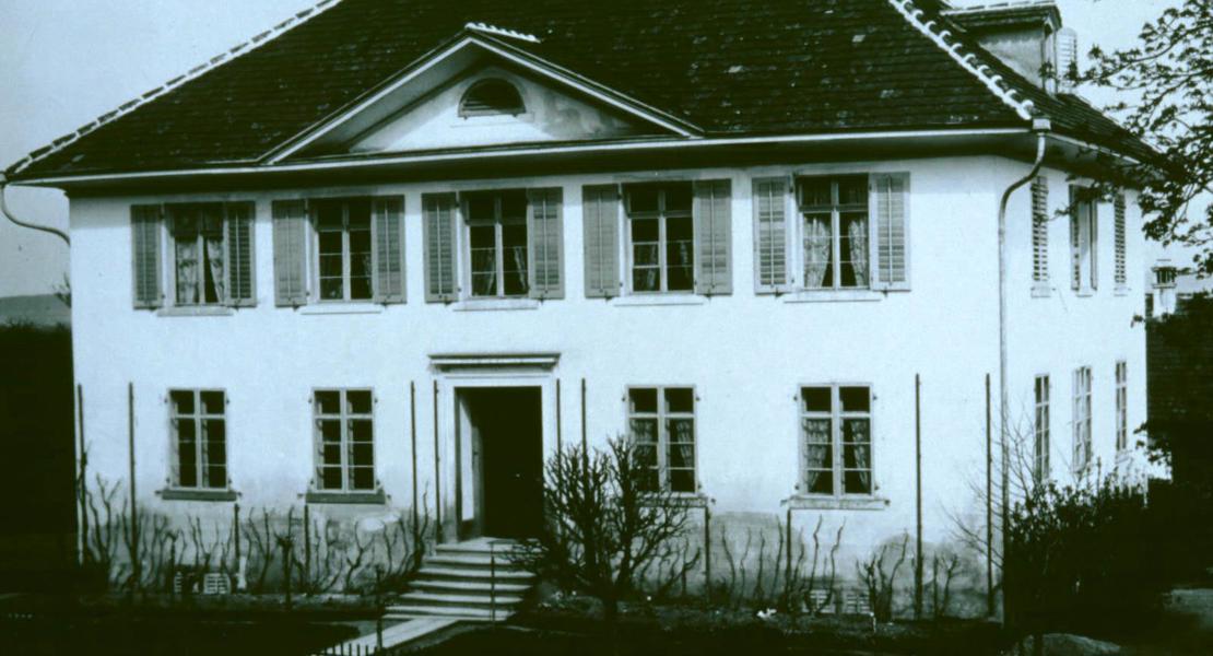 Das Pfarrhaus der Evangelischen Kirchgemeinde Gachnang.