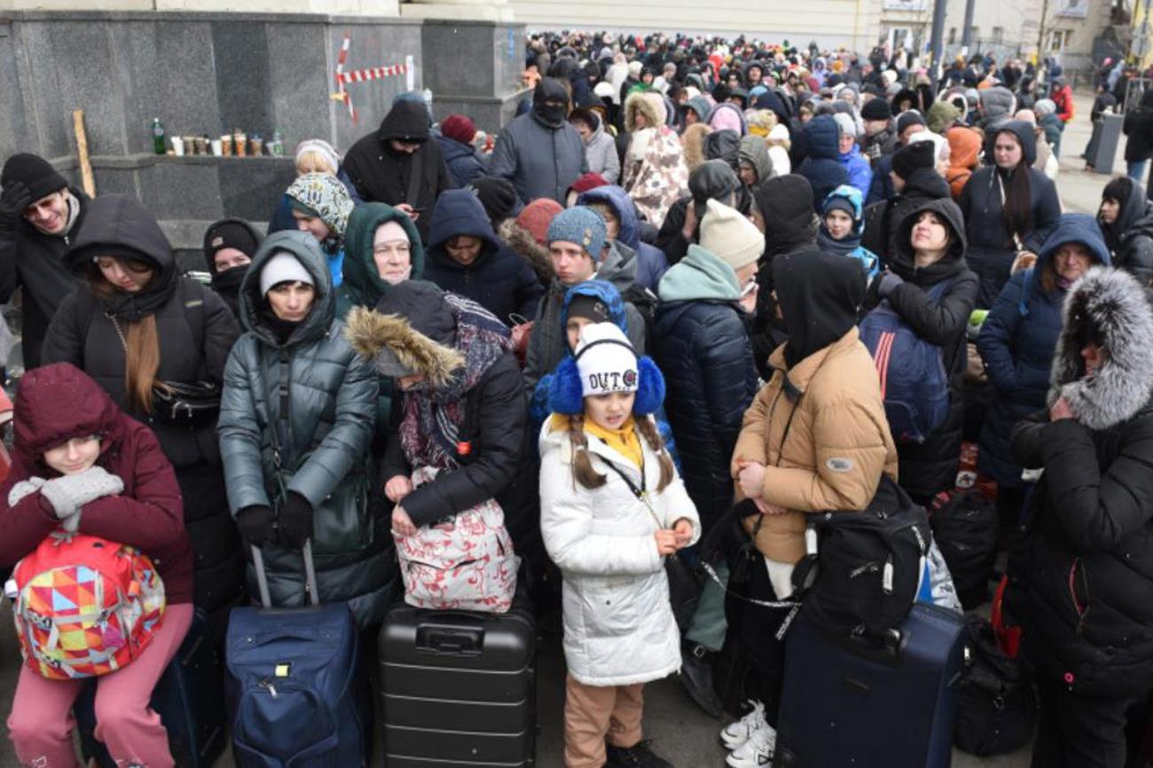 Nach dem russischen Angriffskrieg wurden in der Schweiz bis im April 22 965 aus der Ukraine geflüchteten Personen der Schutzstatus S erteilt. | Shutterstock