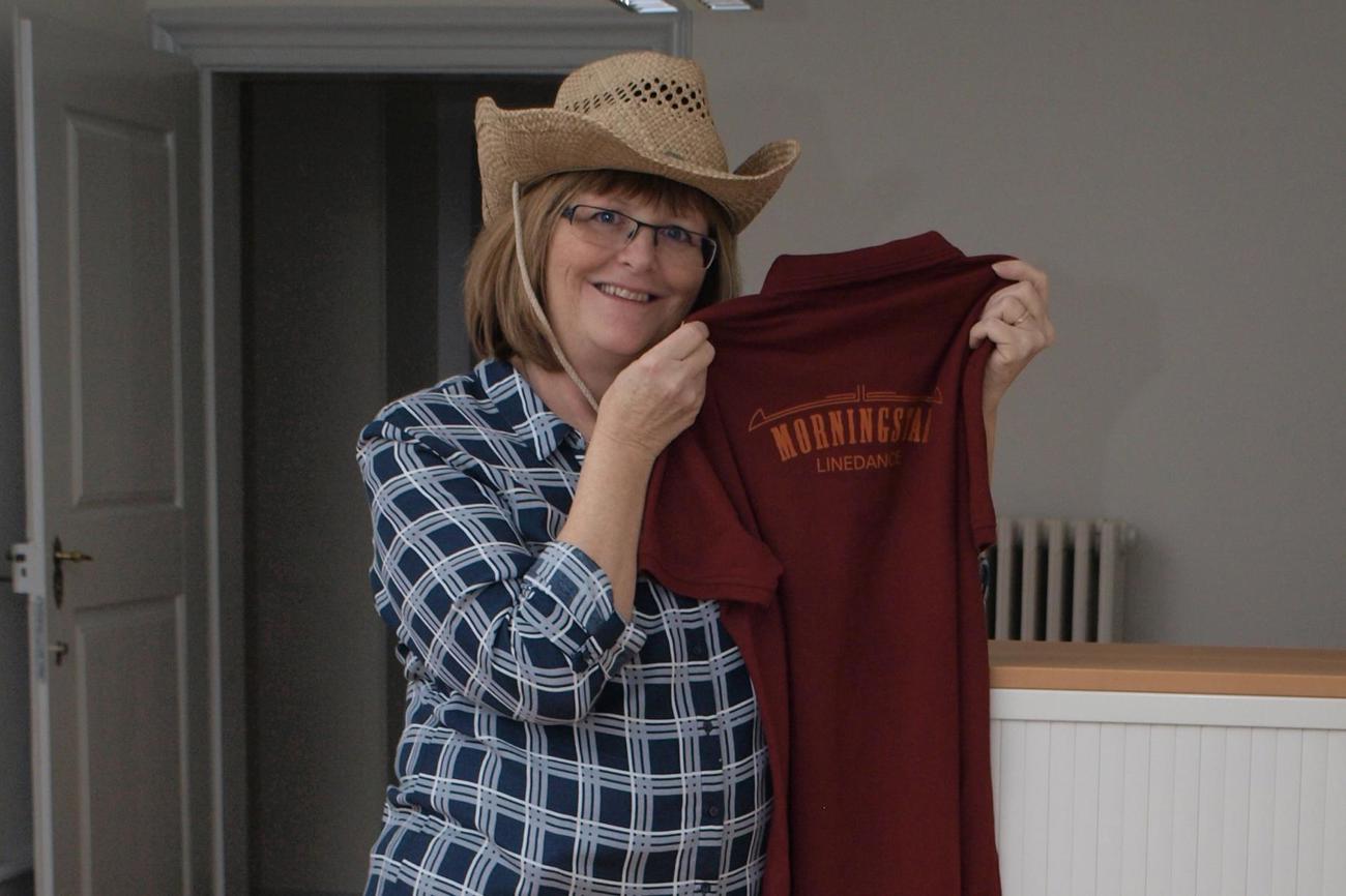 Leidenschaftliche Line Dancerin: Monika Frei. (Bild: brb)