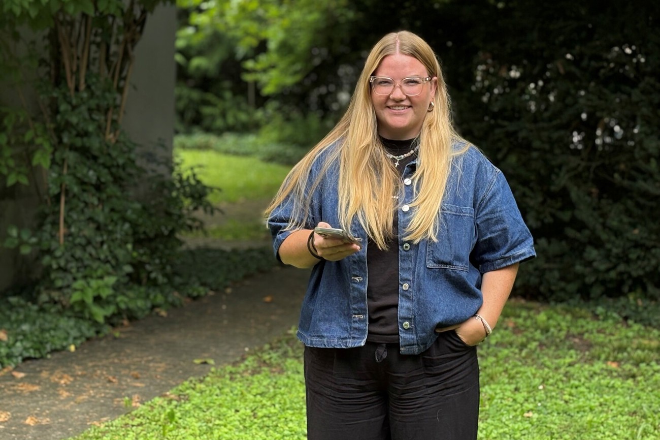 Macht die vielfältige Thurgauer Kirche digital sichtbar: Hanna Röthlisberger. (Bild: Claudia Koch)