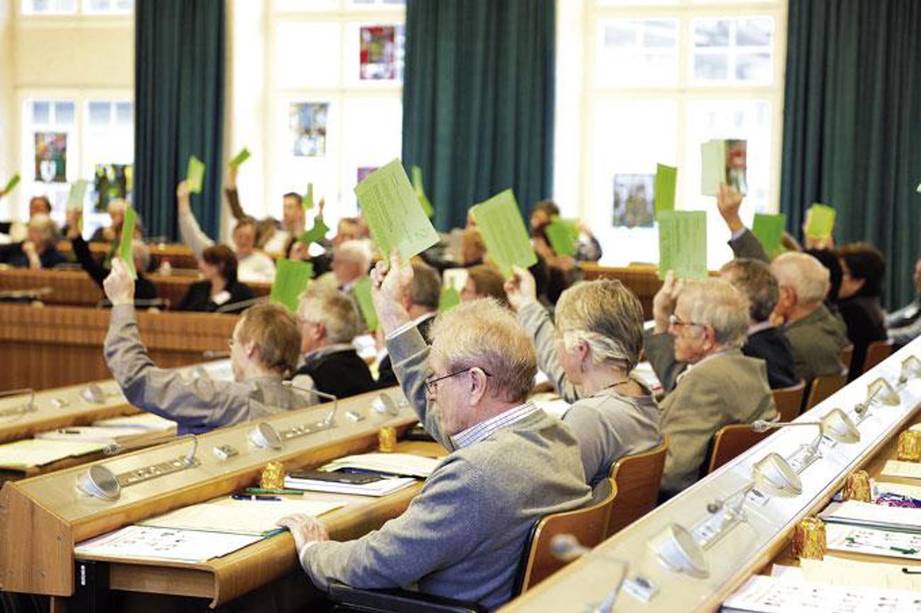 Grünes Licht für Reformen? Die Synode beschliesst am 9. Juni über die Umsetzung der Visitation, für die der Kirchenrat einen Rahmenkredit von 250 000 Franken beantragt. | Gion Pfander