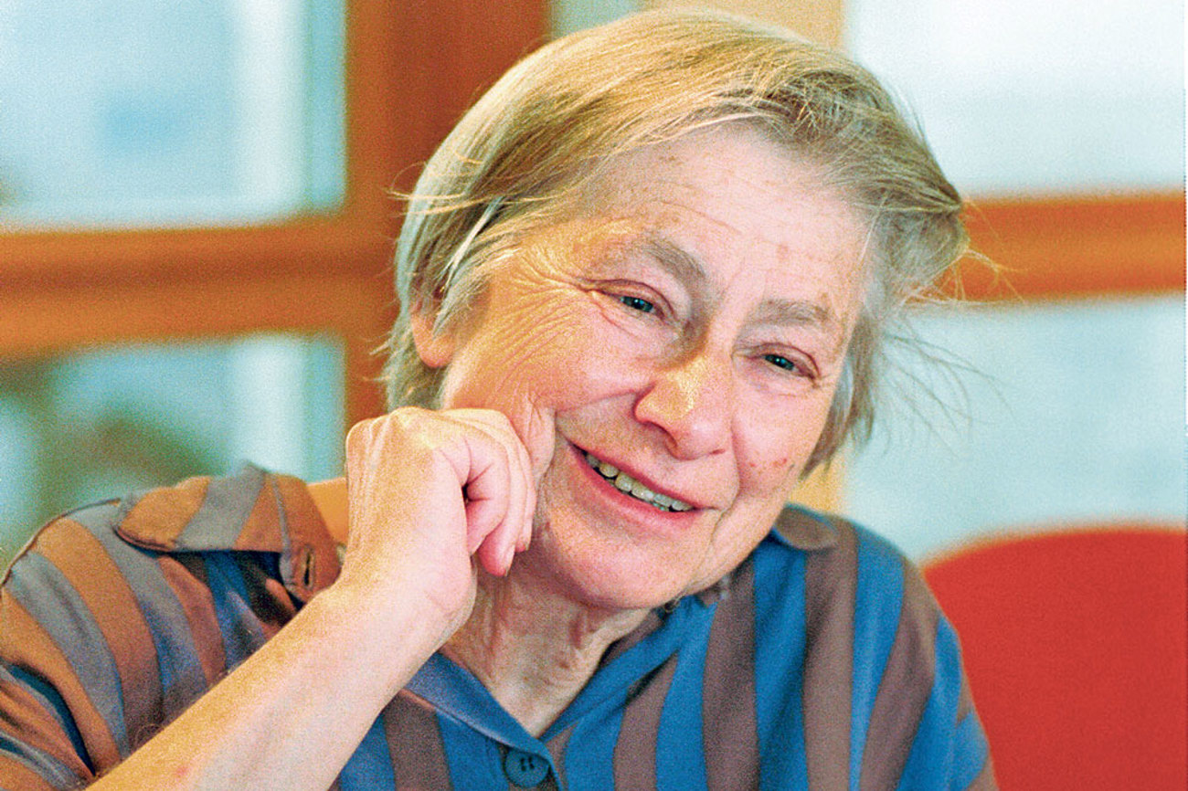 Dorothee Sölle im Gespräch mit dem Kirchenboten im Jahr 2002. Das Interview sollte eines ihrer letzten sein. | Foto: Pfander Dorothee Sölle im Gespräch mit dem Kirchenboten im Jahr 2002. Das Interview sollte eines ihrer letzten sein. | Foto: Pfander