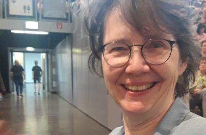 Caren Algner, Pfarrerin der Evangelischen Kirchgemeinde Aadorf-Aawangen. Caren Algner, Pfarrerin der Evangelischen Kirchgemeinde Aadorf-Aawangen.
