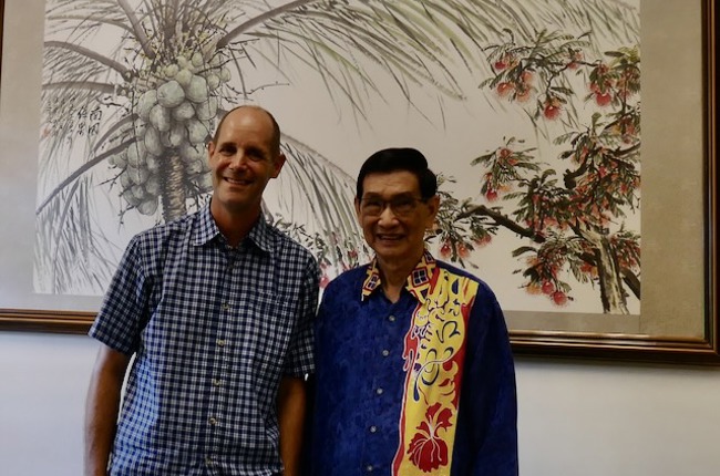 Der Principal und Gründer des STS: Dr Thu Der Principal und Gründer des STS: Dr Thu