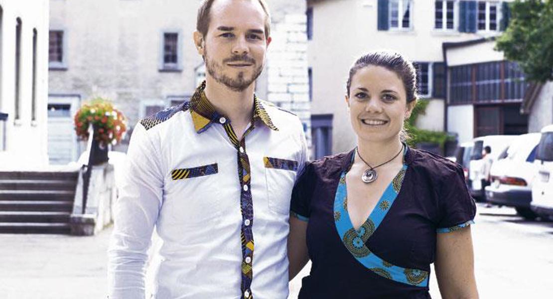 Mathias und Dorina Waldmeyer: Missionsmitarbeiter aus Kenia kurz in Schaffhausen.