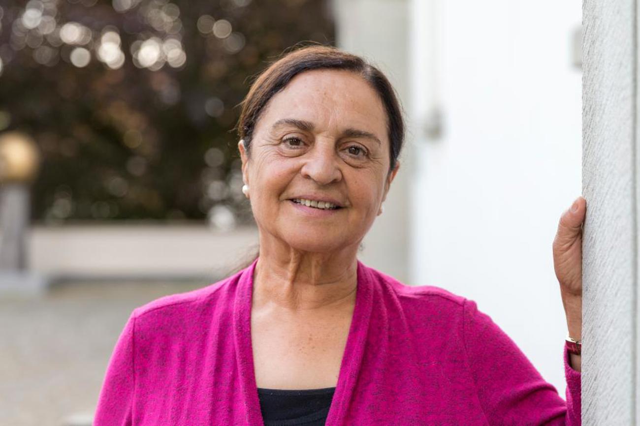 Sumaya Farhat-Naser berichtet über die Situation in Palästina.