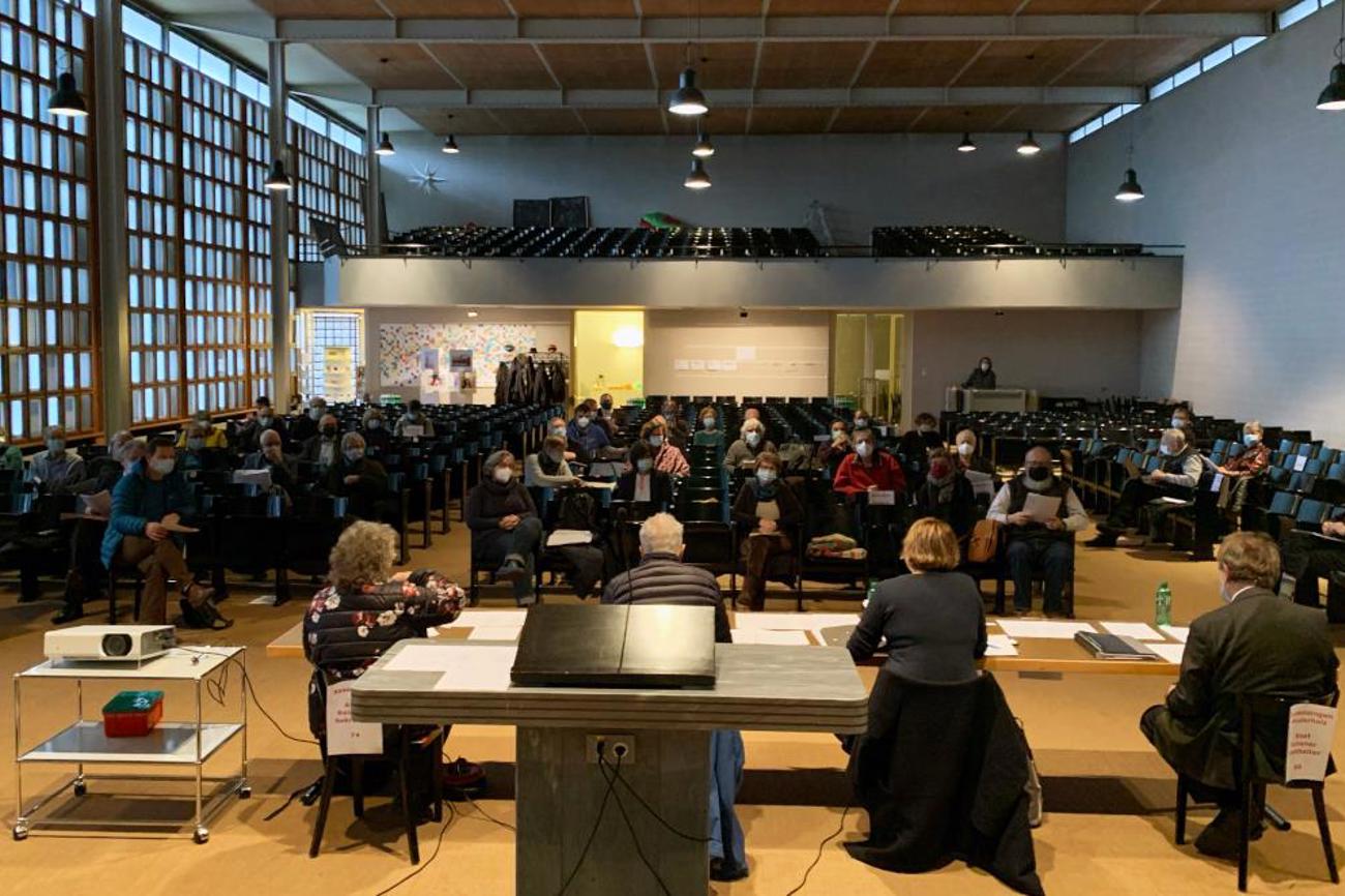 Die Synode der Evangelisch-reformierten Kirche Basel-Stadt tagte in der Johanneskirche.
