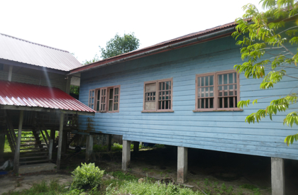 Missionshaus der Honeggers und weiterer Missionare