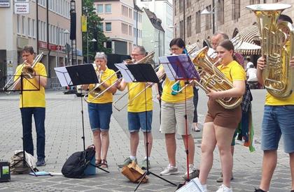 Bläser-Gruppe. Bläser-Gruppe.