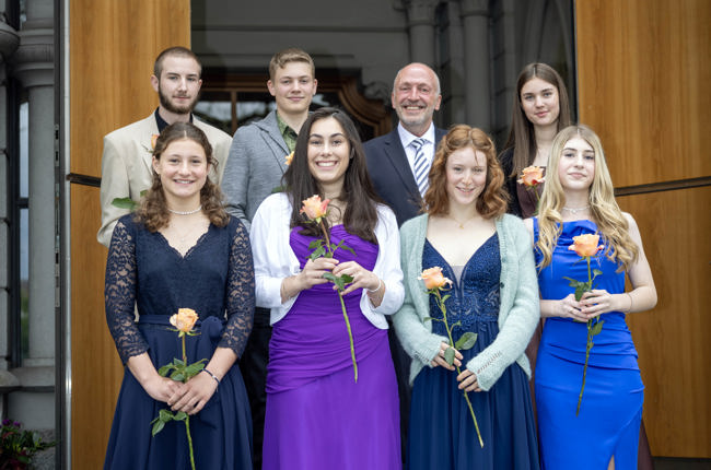 Konfirmation Amriswil 2024 mit Pfr. Markus Keller