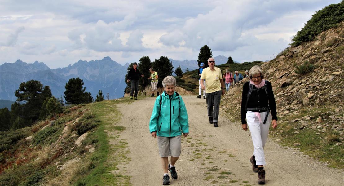 Aktiv-Wanderferien im Tirol lockten viele Mitglieder von Evangelisch Bischofszell-Hauptwil. (Bilder: zVg)