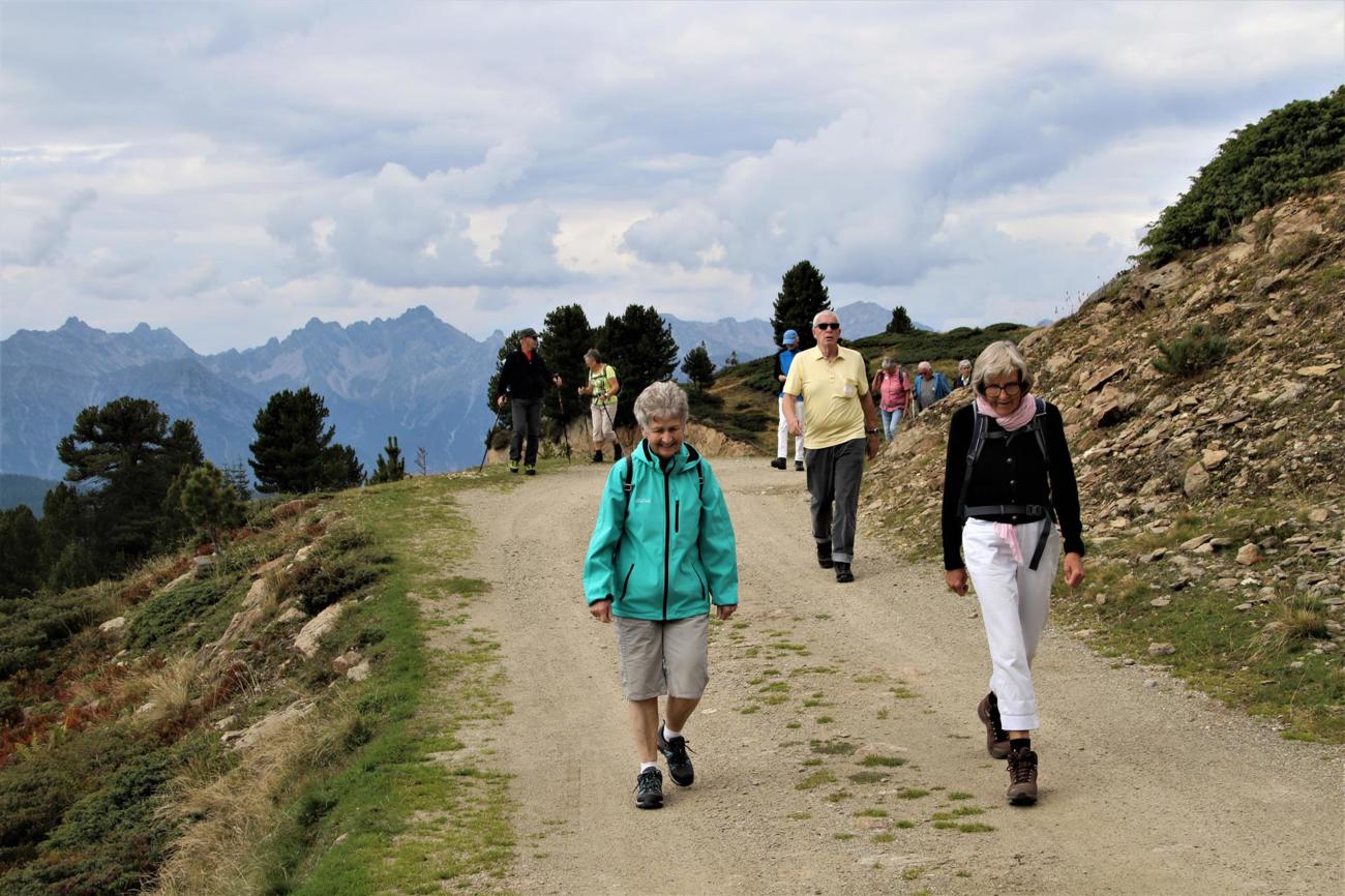 Aktiv-Wanderferien im Tirol lockten viele Mitglieder von Evangelisch Bischofszell-Hauptwil. (Bilder: zVg)