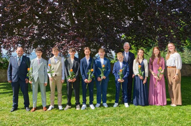 Konfirmation Berg vom 10. Mai 2026.