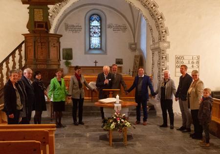 Feierlicher Einsetzungsgottesdienst in der Kirche Matt