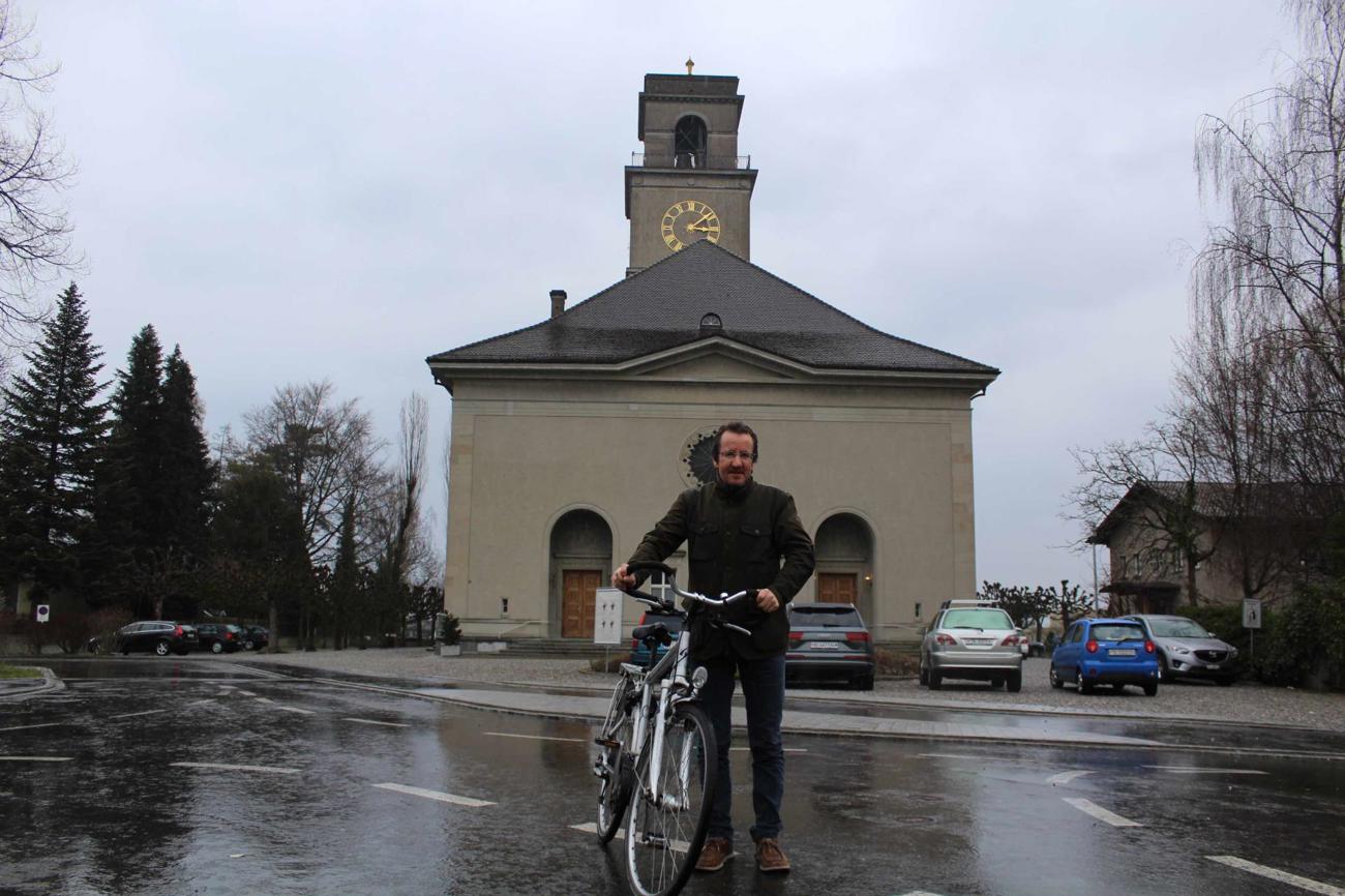 Jeder kleine Beitrag zur Bewahrung der Schöpfung zählt: Markus Schoch, Vizepräsident der evangelischen Kirchgemeinde Arbon (Bild: Trudi Krieg)