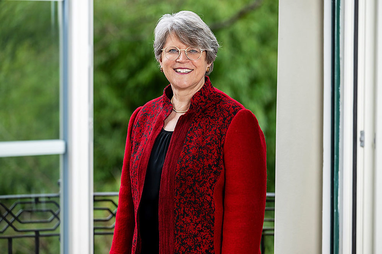 Rita Famos, Präsidentin der Evangelisch-reformierten Kirche Schweiz: «Hoffnung ist kein Muskel, den wir nur kräftiger trainieren müssen. Sie kommt zu uns – leise, unspektakulär, im Kleinen.» | Foto: Remo Eisner