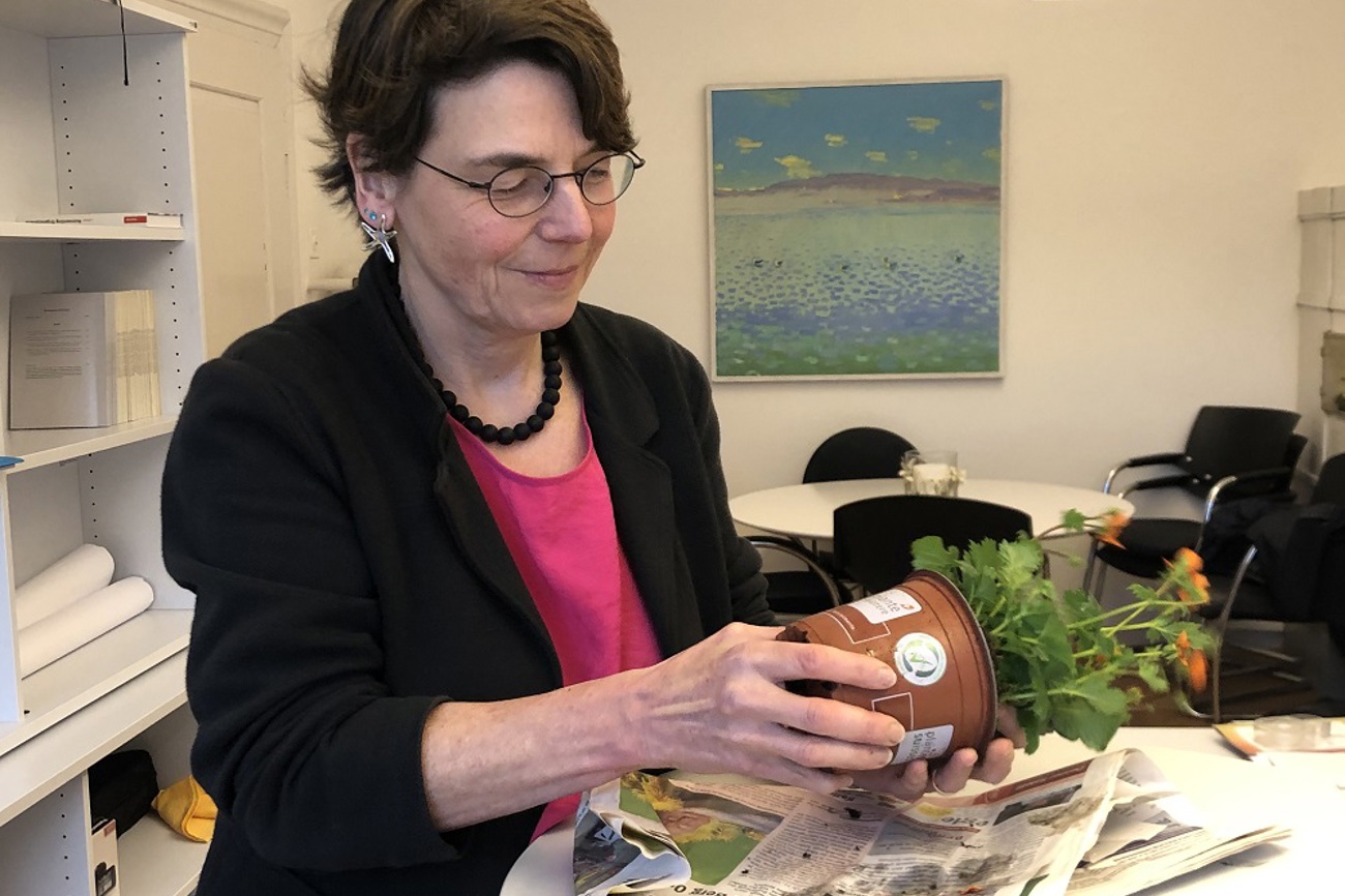 Christina Aus der Au arbeitet für gute Wachstumsbedingungen in der vielfältigen Thurgauer Kirche. (Bild: Susanne Kalberer)