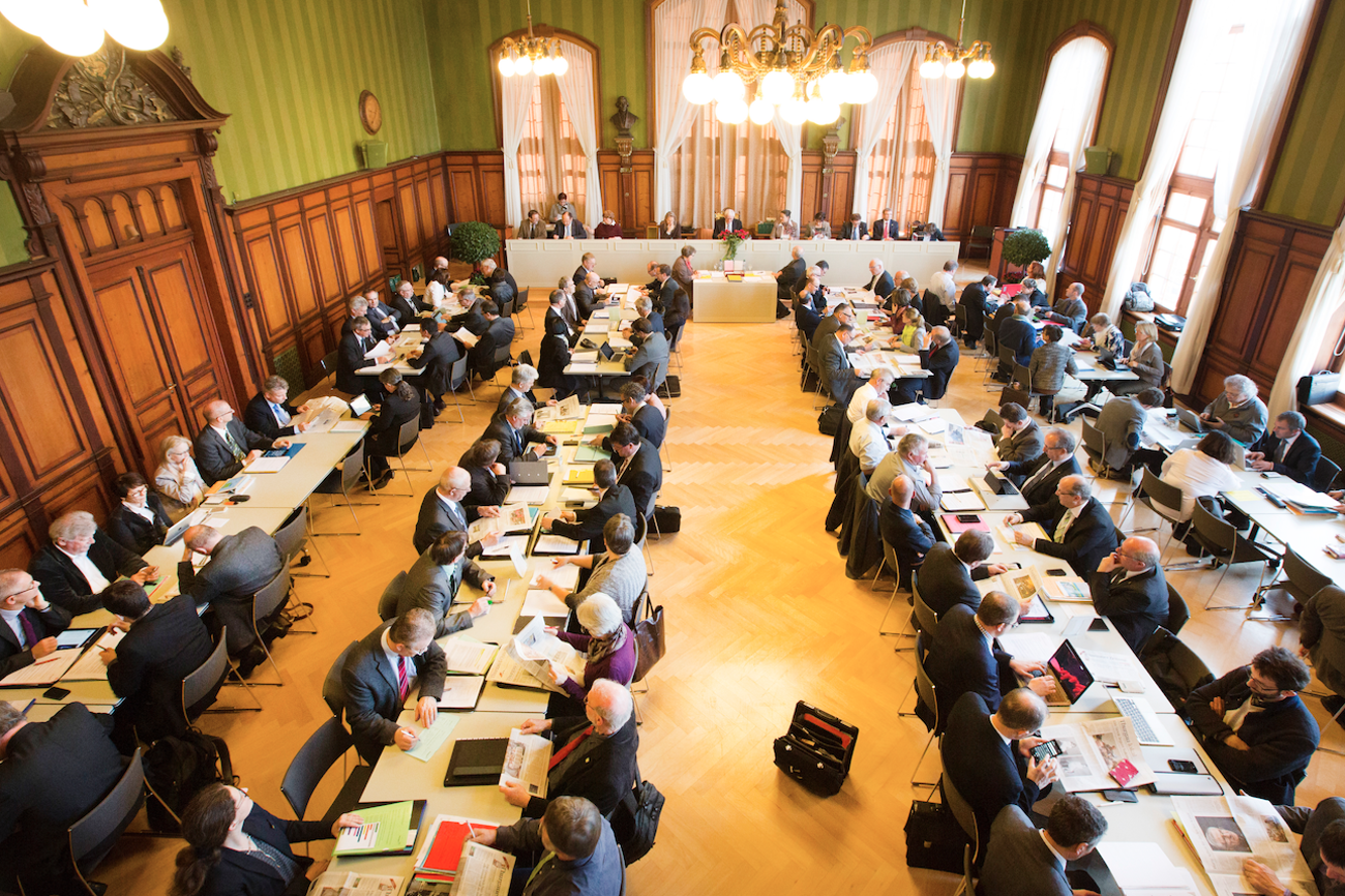 Wie stark christliche Werte in Politik, Bildung und Wirtschaft Einfluss haben sollen, wurde im Thurgauer Kantonsparlament rege diskutiert. (Bild: pd)