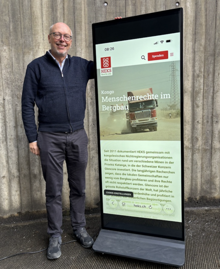 Via Handy mit Kongo verbunden