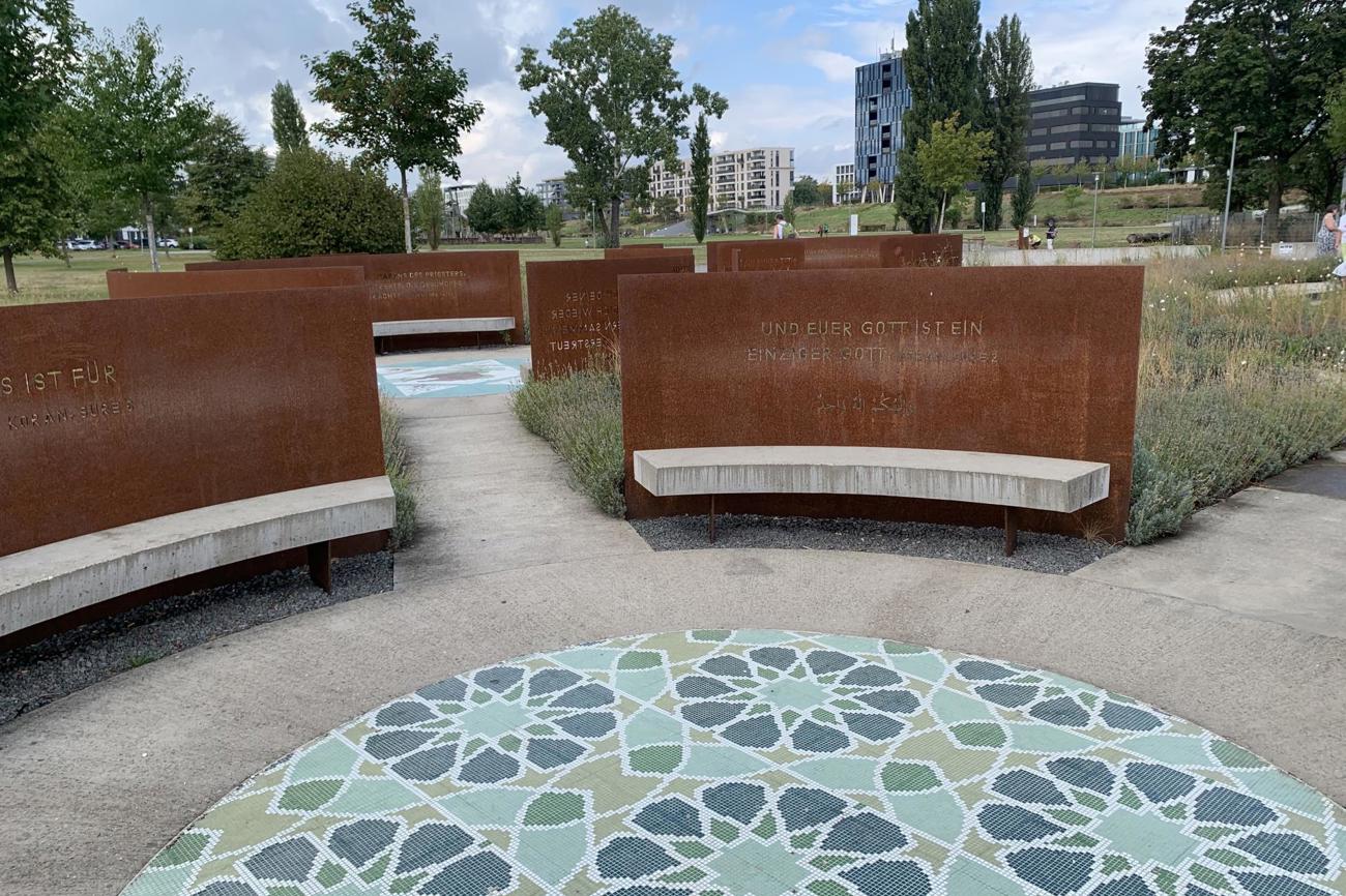 Der islamische Gartenteil