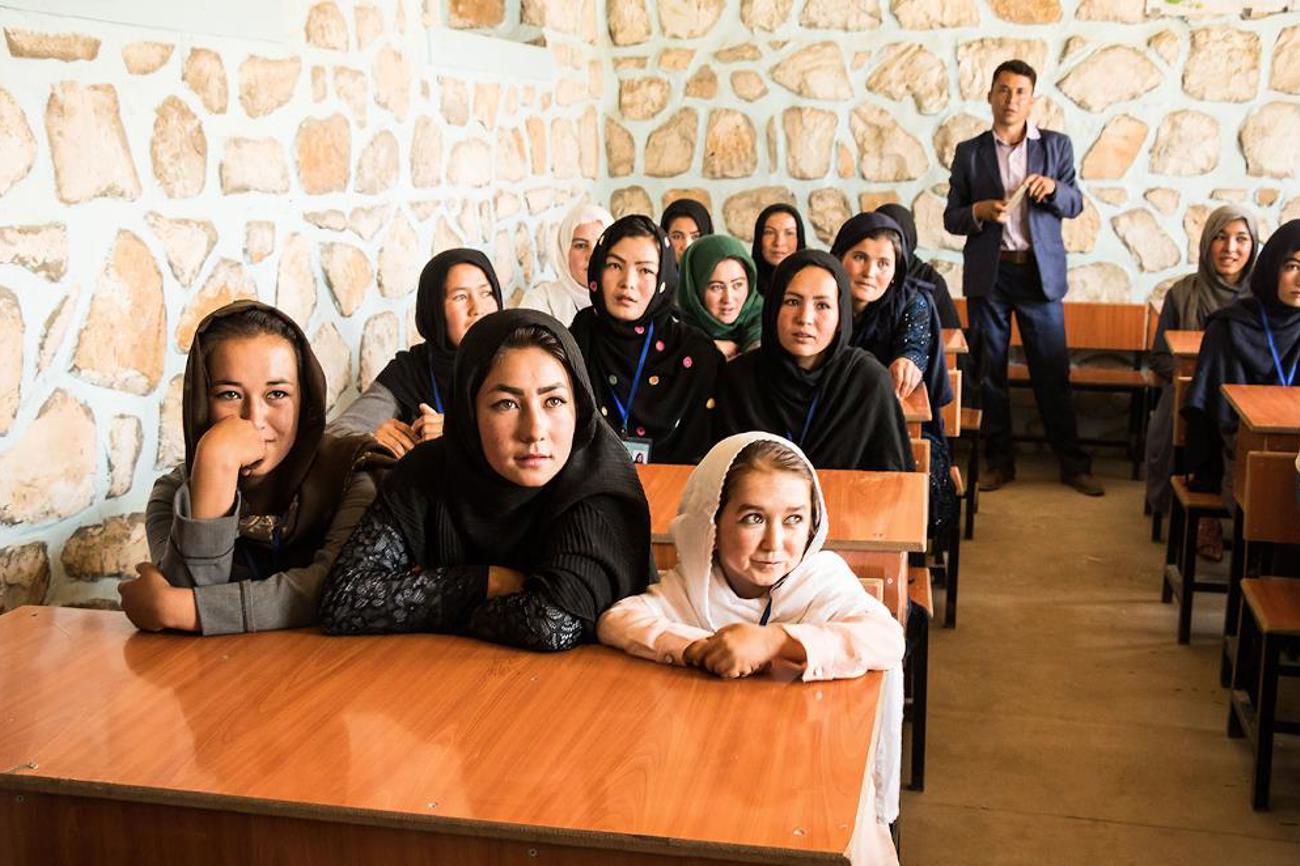 Ungewisse Zukunft: Mädchenklasse der Afghanistanhilfe Schaffhausen.