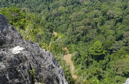 Batu Punggul Ausblick