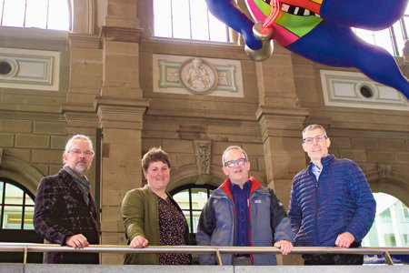 Die Bahnhofkirche: im Auge des Orkans