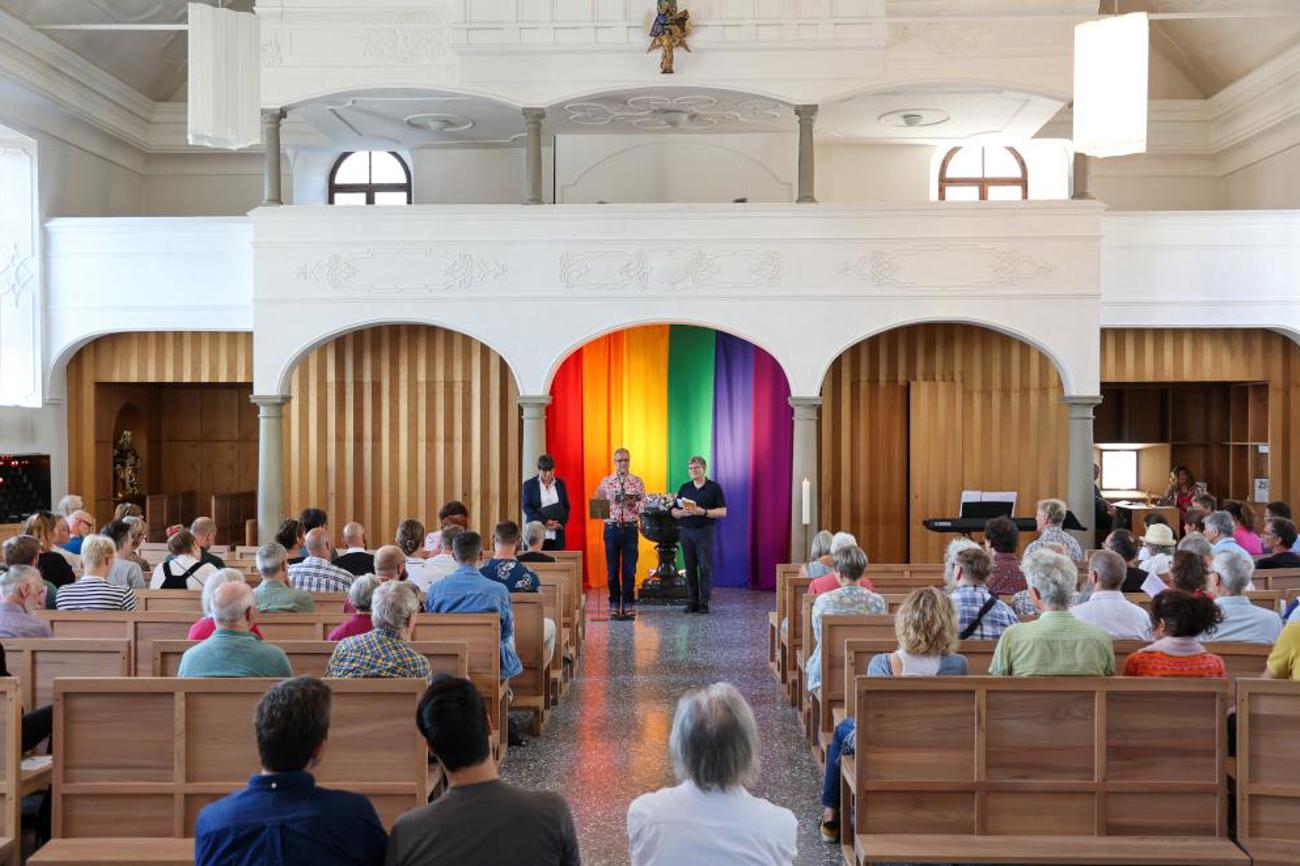Pride-Gottesdienst in der Peterskapelle in Luzern. | Marcel Bucher