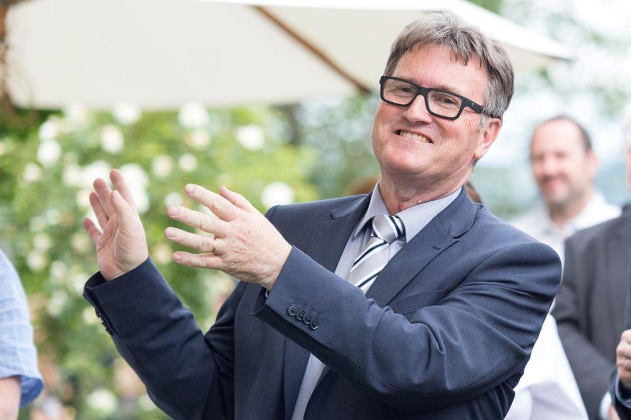 Als Kirchenratspräsident stand Pfarrer Wilfried Bührer regelmässig im Rampenlicht. (Bild: pd)