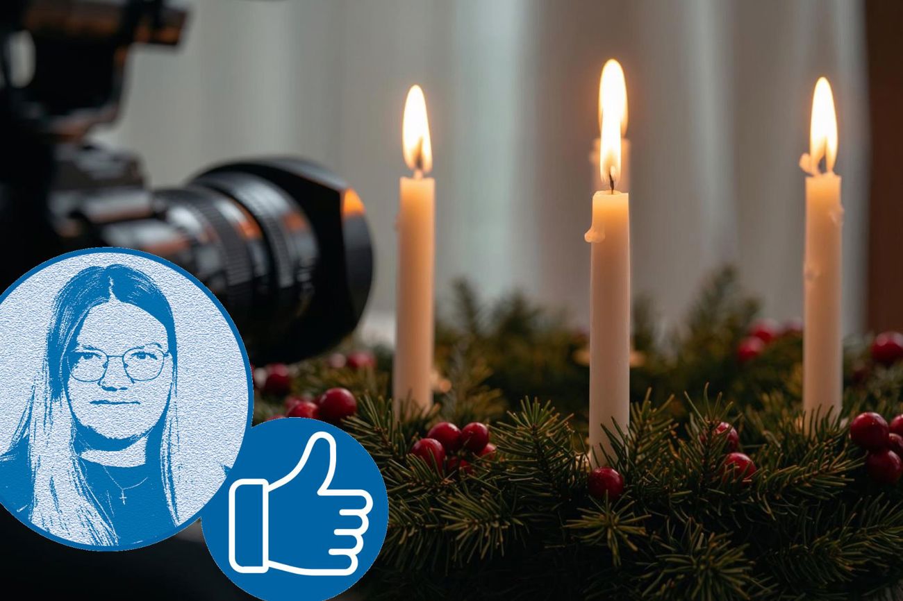 Kurze Videos zum Thema Ruhe bereichern den Advent. (Bild: Canva AI)