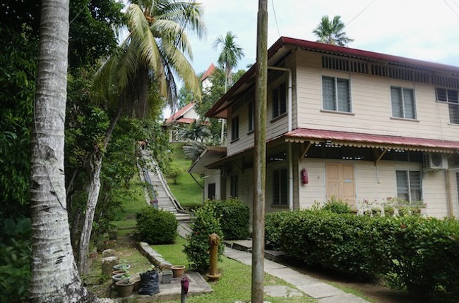 Die Gebäude der alten Missionsschule der Basler Mission Die Gebäude der alten Missionsschule der Basler Mission