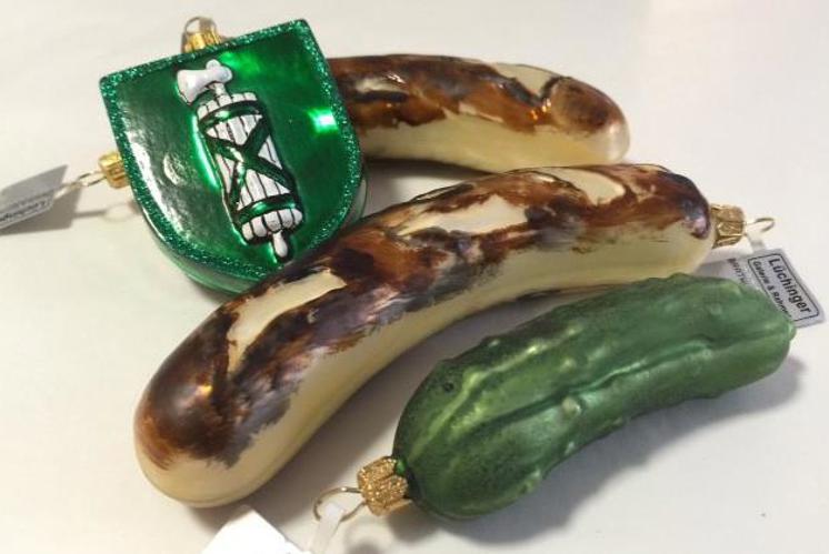 Die Olma Bratwurst im Christbaum Die Olma Bratwurst im Christbaum