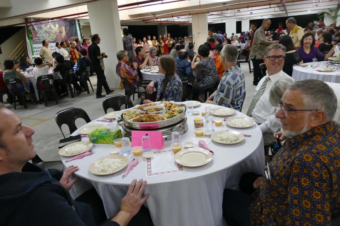 Galadiner im Theological Seminary of Sabah
